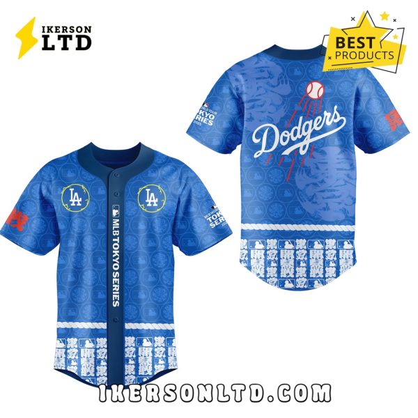 LA Dodgers Tokyo Series 2025 Baseball Jersey