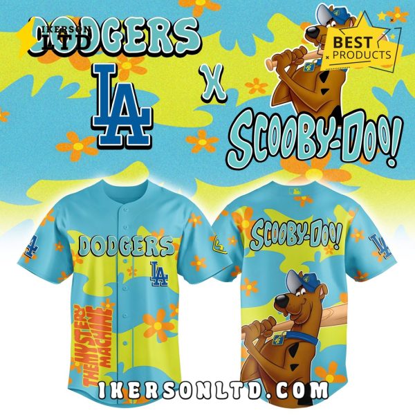 LA Dodgers x Scooby Doo New 2025 Baseball Jersey