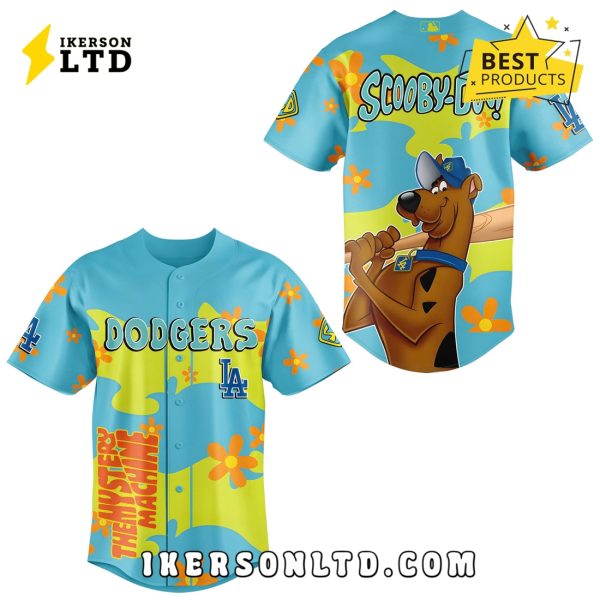 LA Dodgers x Scooby Doo New 2025 Baseball Jersey