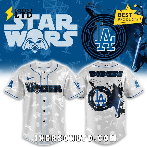 LA Dodgers x Star Wars Night 2025 Baseball Jersey