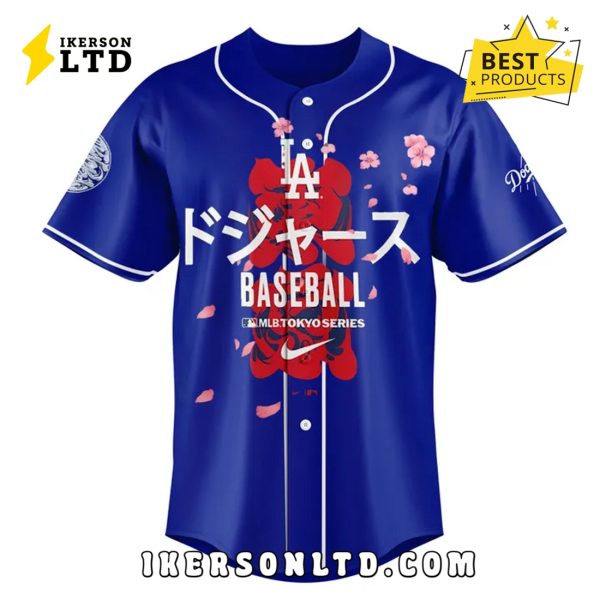 LA Dodgers x Tokyo Series 2025 Baseball Jersey Limited Edition