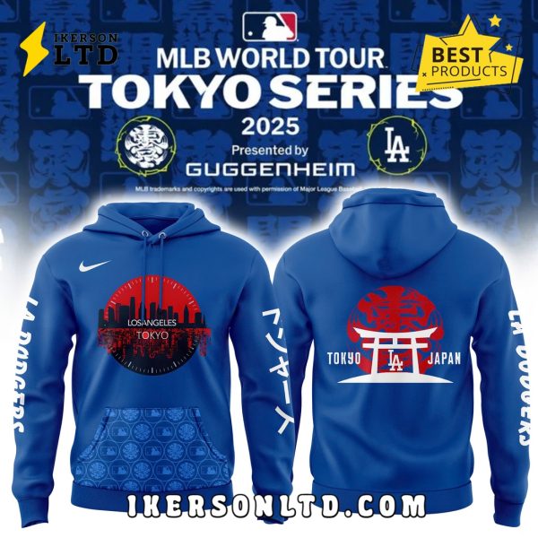 LA Dodgers x Tokyo Series 2025 Limited Edition Hoodie, Long Pants