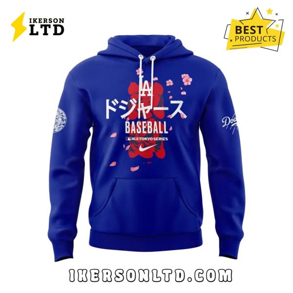 LA Dodgers x Tokyo Series 2025 Navy Hoodie