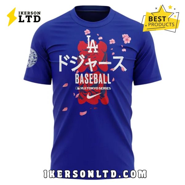 LA Dodgers x Tokyo Series 2025 Navy Hoodie