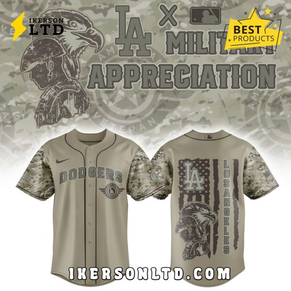 LA Dodgers x Veteran U.S 2025 Baseball Jersey
