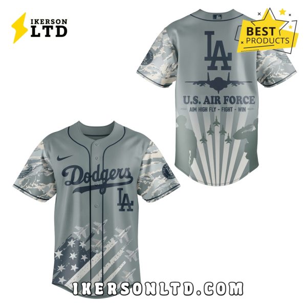 LA Dodgers x Veteran U.S Air Force 2025 Baseball Jersey