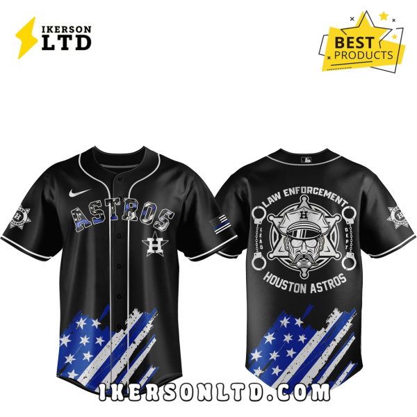 Law Enforcement Appreciation Day x Houston Astros Baseball Jersey