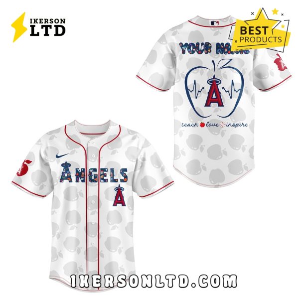 Los Angeles Angels Teacher Appreciation Night Baseball Jersey