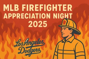 Los Angeles Dodgers Firefighter Hoodie 2025 Limited Edition