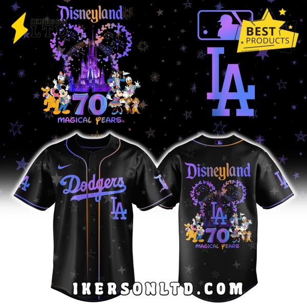 Los Angeles Dodgers x Disneyland 70th Baseball Jersey