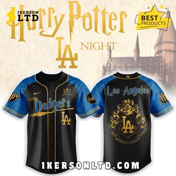 Los Angeles Dodgers x Harry Potter Night Baseball Jersey
