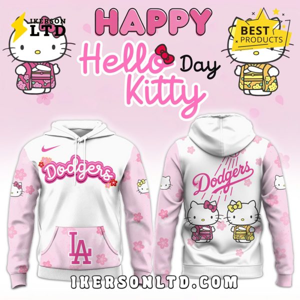 Los Angeles Dodgers x Hello Kitty 2025 Hoodie, Long Pants