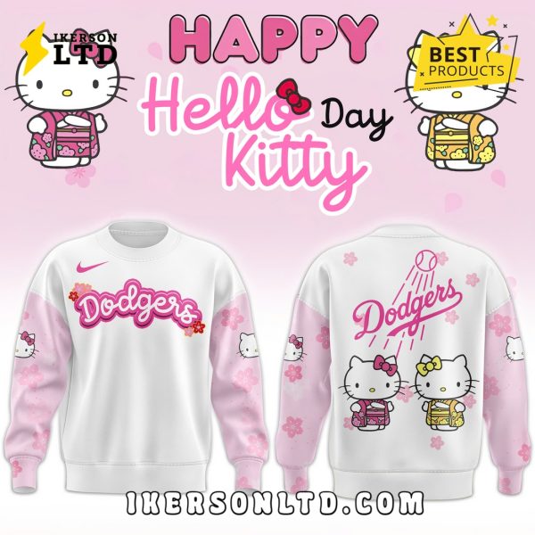 Los Angeles Dodgers x Hello Kitty Hoodie 2025