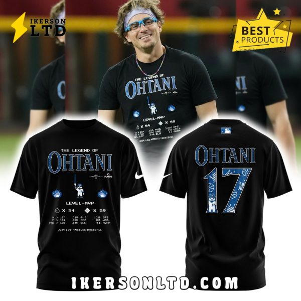 Los Angeles Dodgers x Ohtani Black Hoodie