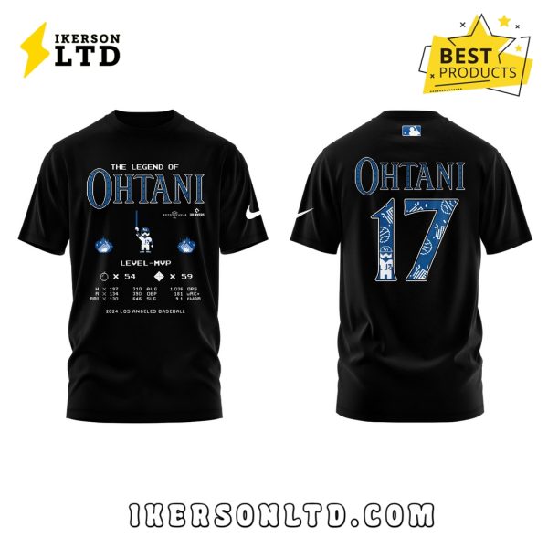 Los Angeles Dodgers x Ohtani Black Hoodie