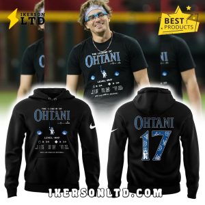 Los Angeles Dodgers x Ohtani Black Hoodie, Long Pants