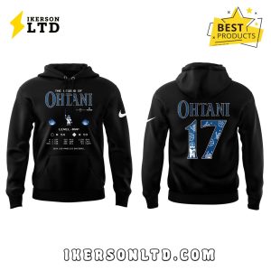 Los Angeles Dodgers x Ohtani Black Hoodie, Long Pants