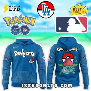 Los Angeles Dodgers x Pokemon Go Bulbasaur Hoodie, Long Pants