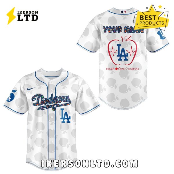 Los Angeles Dodgers x Teacher Appreciation Baseball Jersey