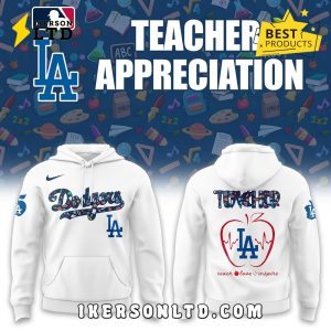 Los Angeles Dodgers x Teacher Appreciation Hoodie, Long Pants