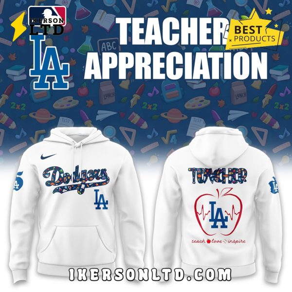 Los Angeles Dodgers x Teacher Appreciation Hoodie, Long Pants