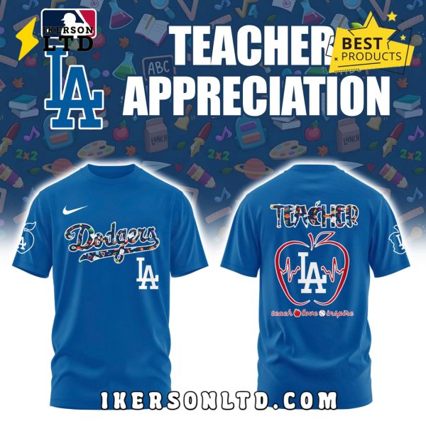 Los Angeles Dodgers x Teacher Night Navy Hoodie