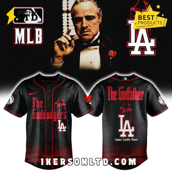 Los Angeles Dodgers x The Godfather Baseball Jersey