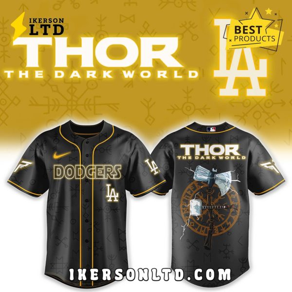 Los Angeles Dodgers x Thor Avengers Baseball Jersey