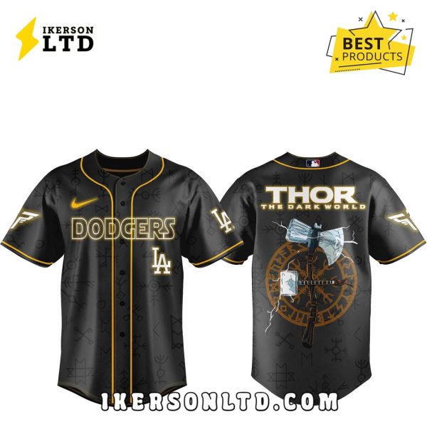 Los Angeles Dodgers x Thor Avengers Baseball Jersey