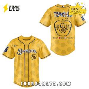 Milwaukee Brewers MLB Teacher Night 2025 Baseball Jersey