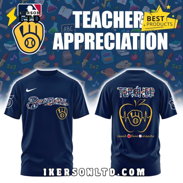 Milwaukee Brewers MLB Teacher Night 2025 Hoodie