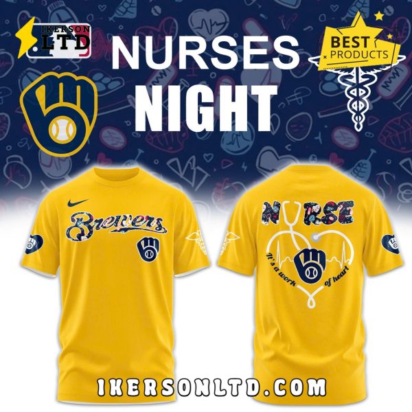 Milwaukee Brewers Nurses Night Hoodie Limited Edition