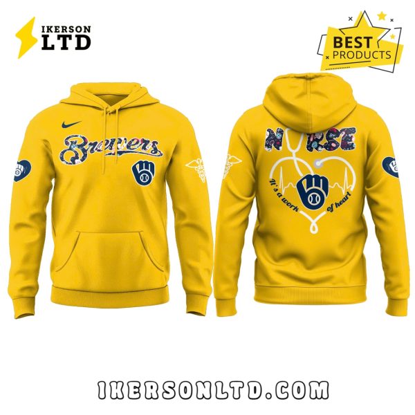 Milwaukee Brewers Nurses Night Limited Edition Hoodie, Long Pants