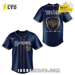 Milwaukee Brewers Teacher Night 2025 Baseball Jersey