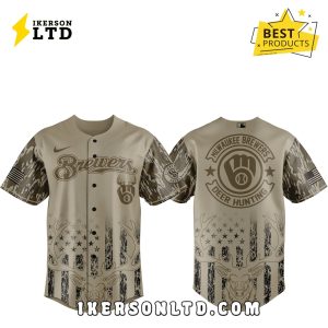 Milwaukee Brewers x Hunting Version Baseball Jersey