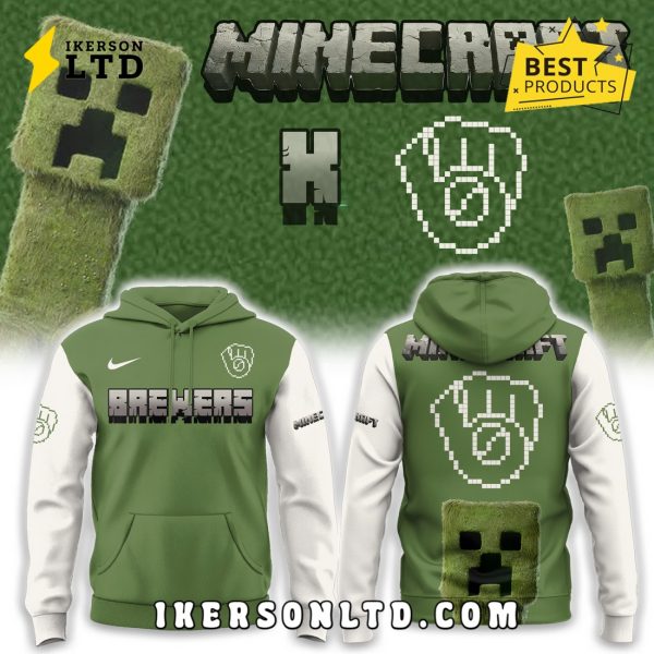 Milwaukee Brewers x MineCraft 2025 Hoodie, Long Pants