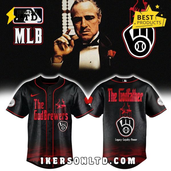 Milwaukee Brewers x The Godfather Baseball Jersey