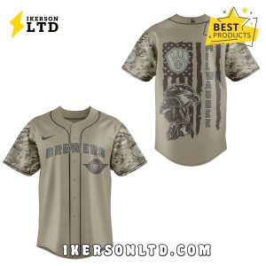 Milwaukee Brewers x Veteran U.S 2025 Baseball Jersey