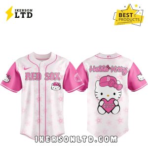 MLB Boston Red Sox x Hello Kitty Baseball Jersey