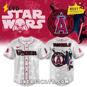 MLB Los Angeles Angels x Star Wars Night Baseball Jersey