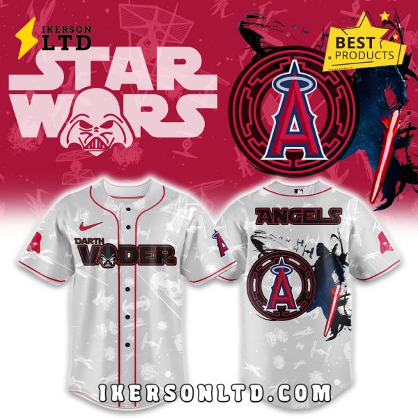 MLB Los Angeles Angels x Star Wars Night Baseball Jersey