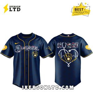 MLB Milwaukee Brewers 2025 Nurses Night Baseball Jersey