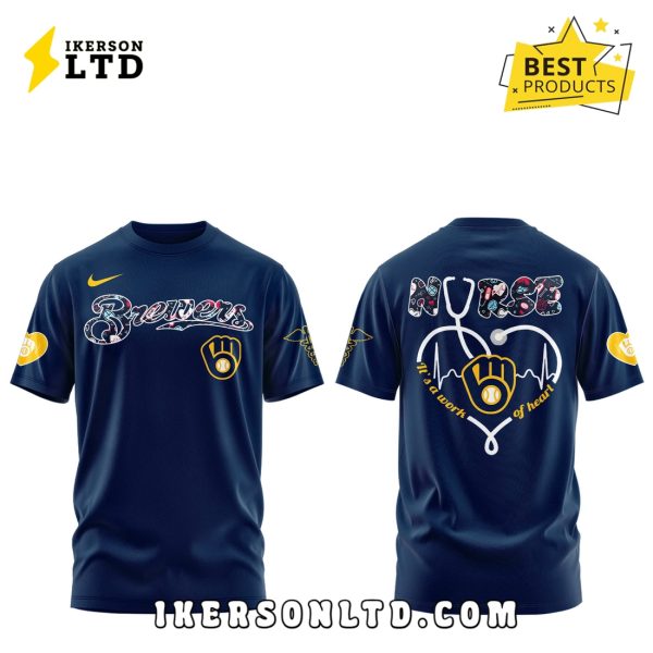 MLB Milwaukee Brewers 2025 Nurses Night Hoodie