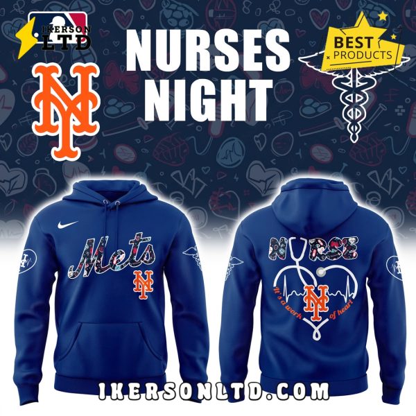 MLB New York Mets 2025 Nurses Night Hoodie, Long Pants