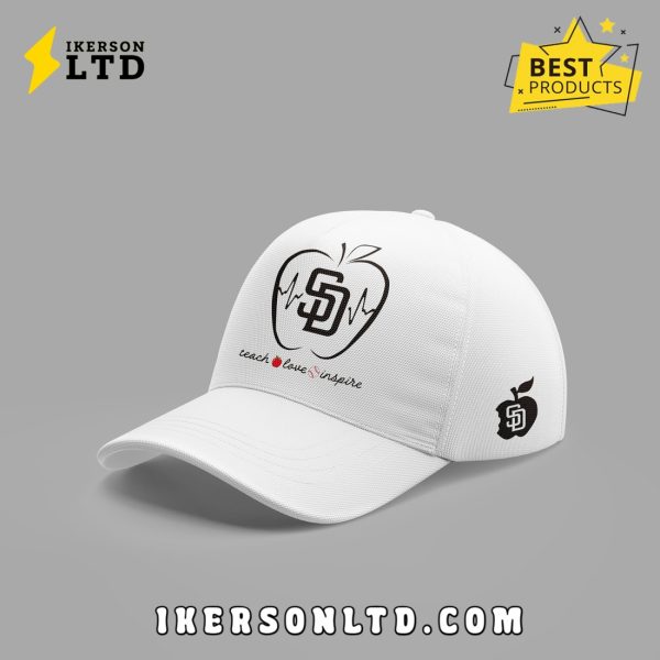MLB San Diego Padres Teacher Night White Hoodie, Long Pants