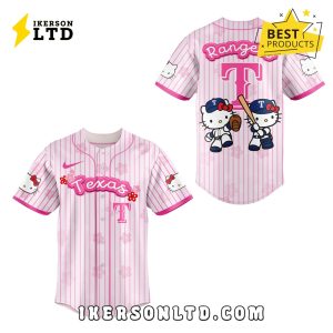 MLB Texas Rangers x Hello Kitty Baseball Jersey