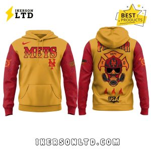 New York Mets 2025 Firefighter Appreciation Hoodie, Long Pants