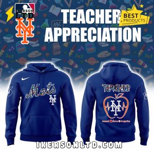 New York Mets 2025 Teacher Night Hoodie, Long Pants