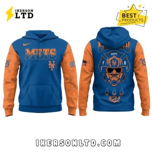 New York Mets Firefighter Appreciation Day Hoodie, Long Pants