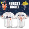 MLB New York Mets 2025 Nurses Night Baseball Jersey